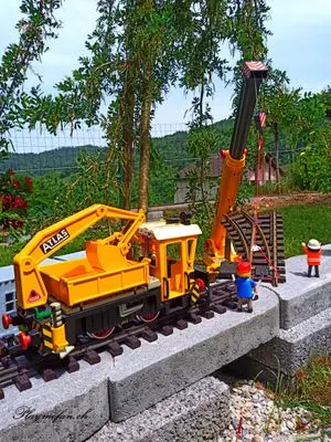 Playmobil Building the Garden Railway – photo 82 of 130