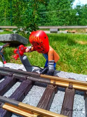 Playmobil Building the Garden Railway – photo 90 of 130