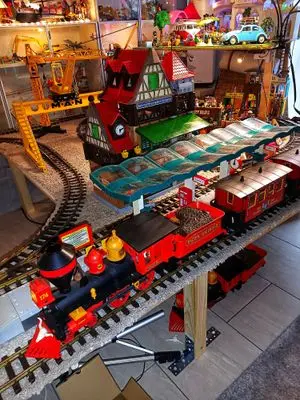 Playmobil Eisenbahn drinnen – Foto 2 von 18