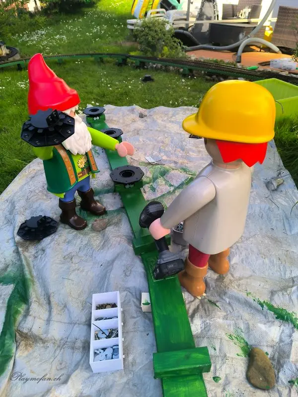 Playmobil Abstellgleis bauen – Titelbild des Albums (Playmo-XXL)